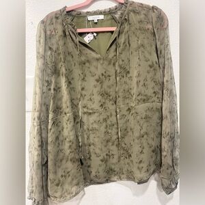 Fun 2 Fun Olive Tie-Dye Women's Hoodie